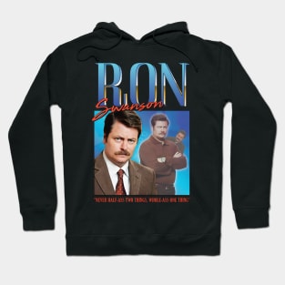 Ron Swanson Homage Hoodie